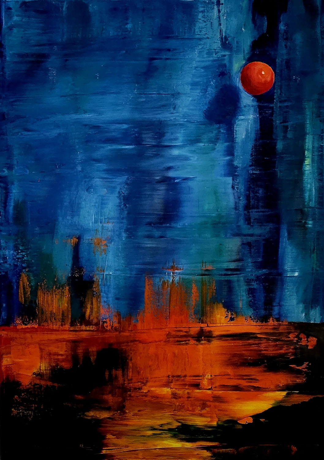 Der rote Planet von Ziereisen Kunst