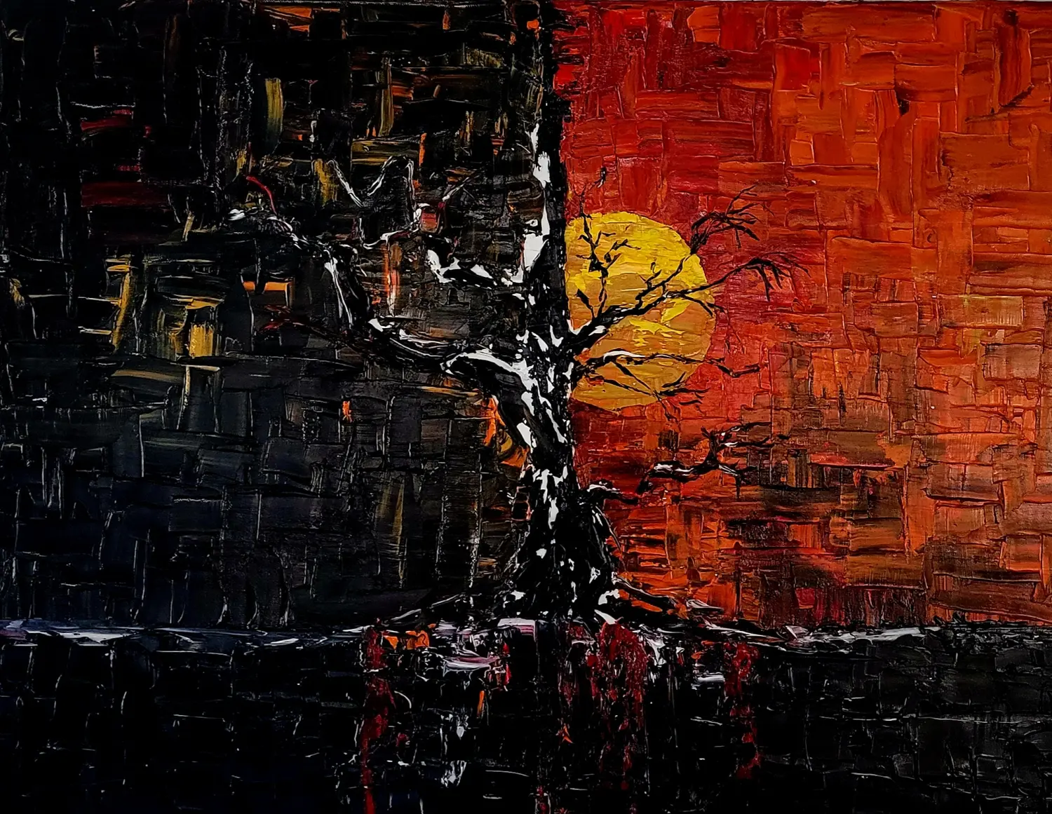 Abendstimmung von Ziereisen Kunst