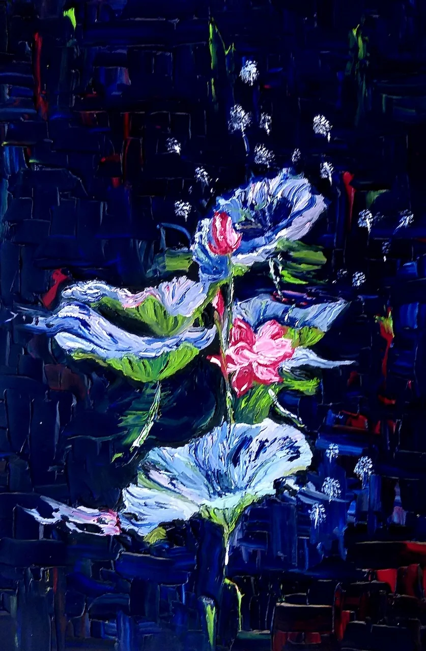 Blüten der Straße II von Ziereisen Kunst