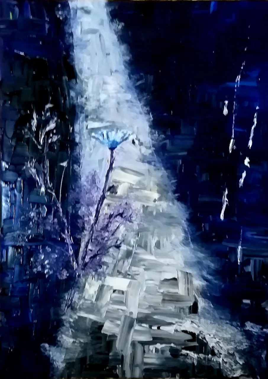 Blüten der Straße III von Ziereisen Kunst