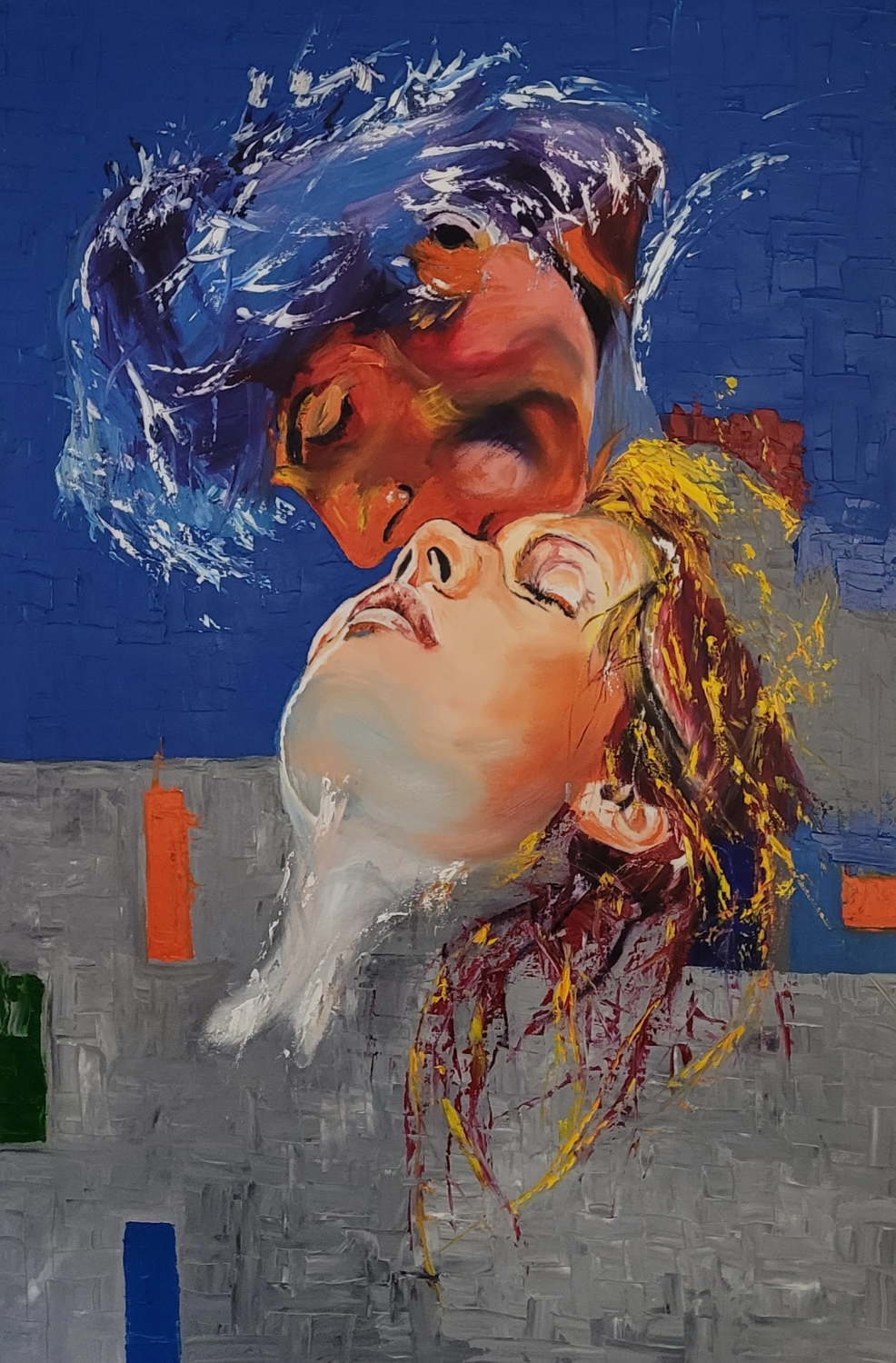 Sinnliche Berührung von Ziereisen Kunst