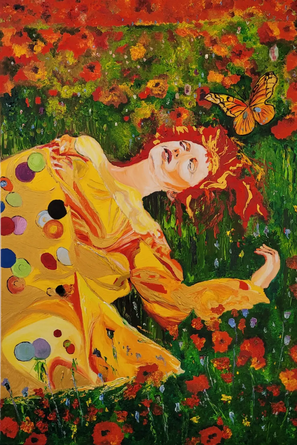 Das Mädchen im Mohn von Ziereisen Kunst