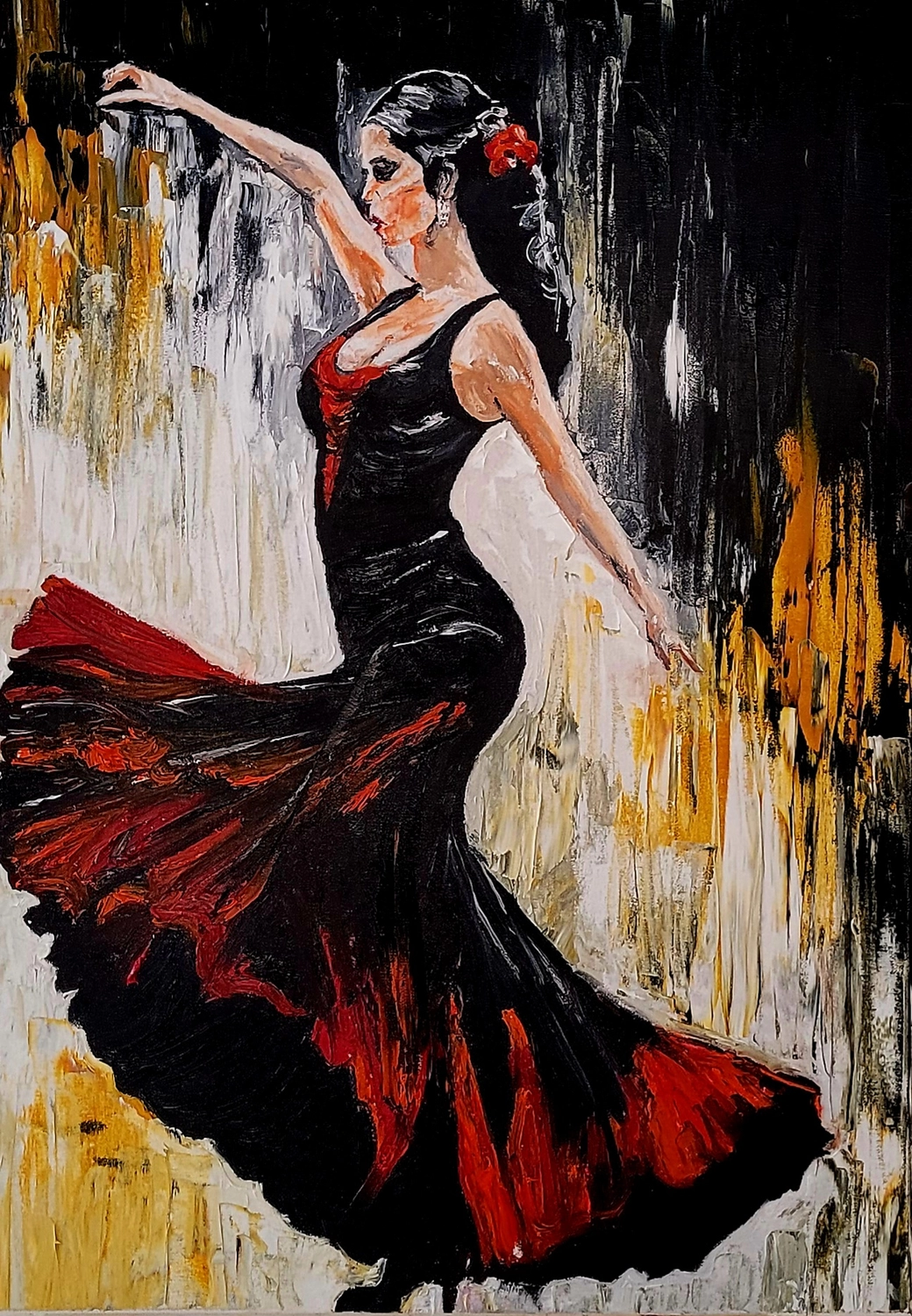 Die Flamencotänzerin I von Ziereisen Kunst
