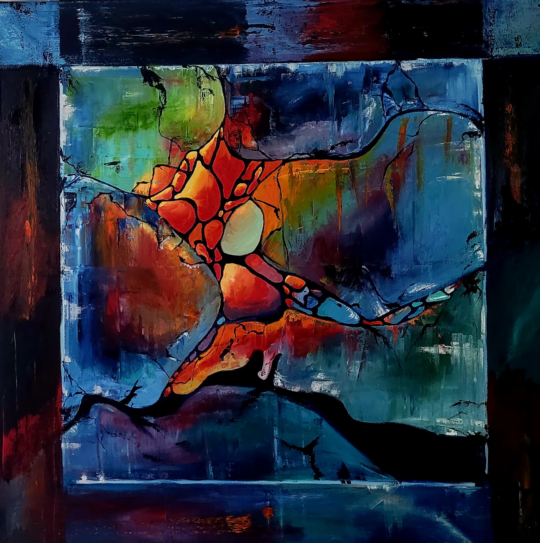 Im tiefen Gestein von Ziereisen Kunst