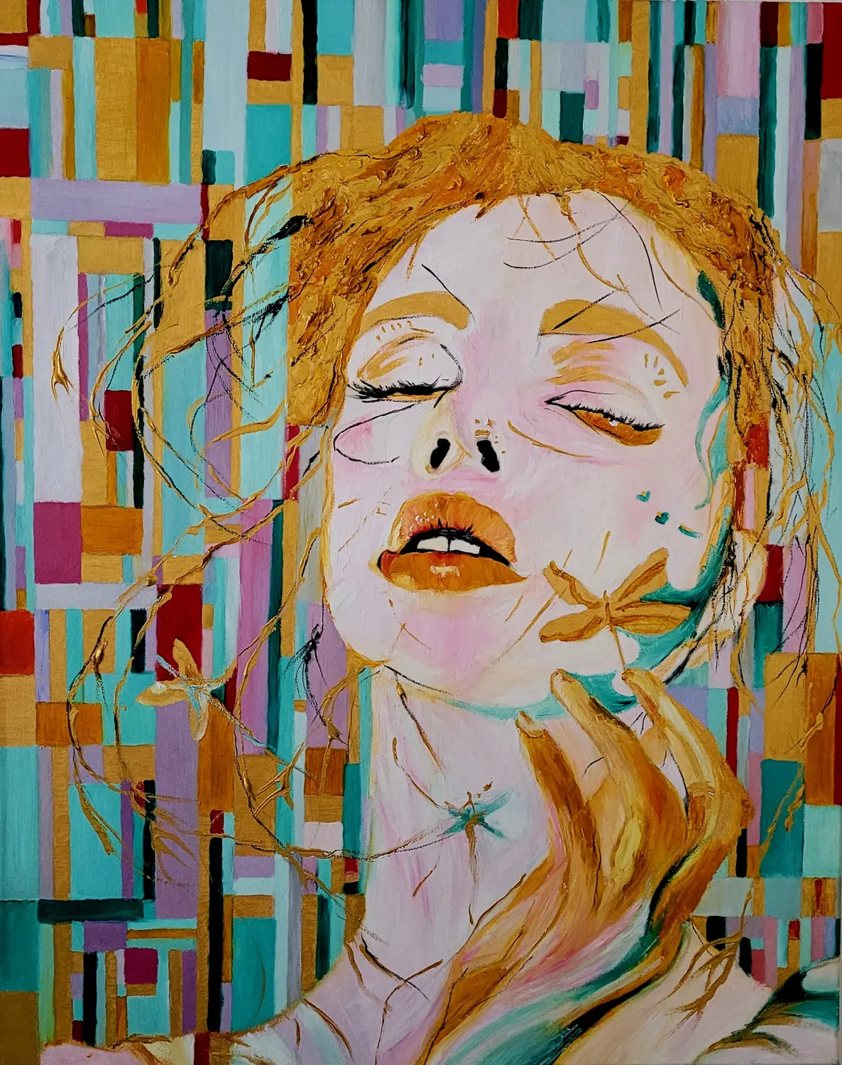 Das Goldmädchen von Ziereisen Kunst