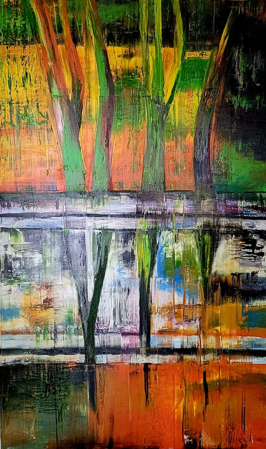 Waldlichtung von Ziereisen Kunst