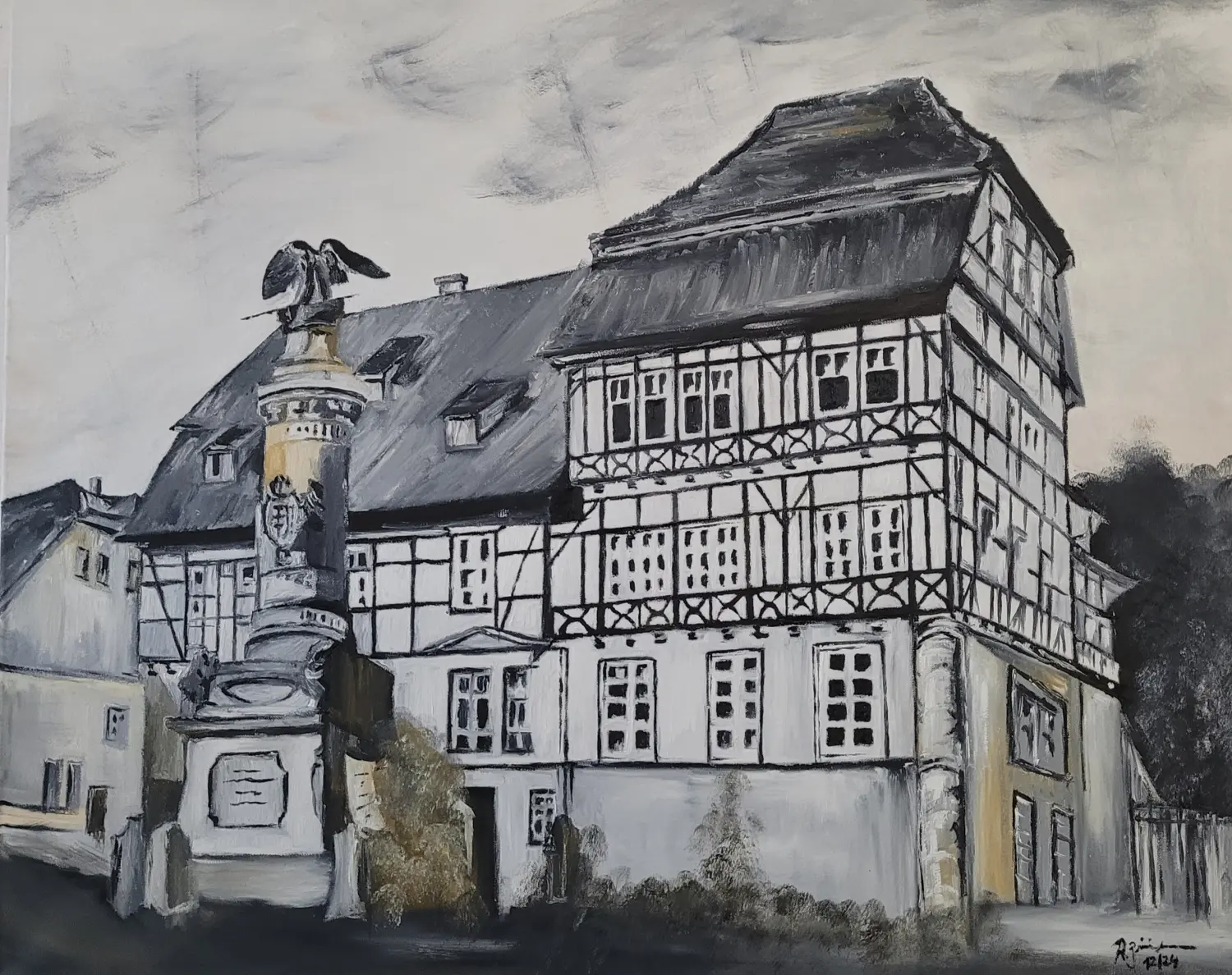 Hessenhof zu Schmalkalden von Ziereisen Kunst